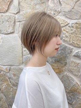 オーロ 池田店(ORO) 20代30代40代50代デザインカラーレイヤーカットウェットヘア