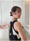 ブリーチなしベージュ