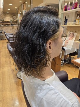 ヴィサージュメゾン(VISAGE maison) メンズミディアムパーマ