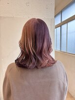 ポート 蕨(PORT)&nbsp;ピンクとラベンダーのミックスカラー【高岩美季】