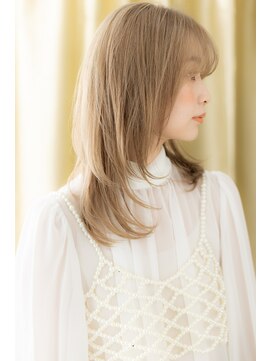 カバーヘア ブリス 戸田公園西口店(COVER HAIR bliss) ダブルカラーくびレイヤーミディアムウルフZ戸田公園10代20代