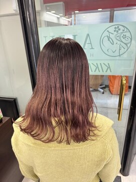 アイズ 本厚木(AIZU) グラデーションカラー ピンクベージュ