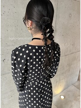 ヘアーブランド ジン フィール(HAIR BRAND Jin feel) タイト×編みおろし