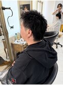 スパイキーショート×ウルフカット ウルスパ メンズカット 短髪