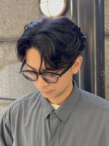 ゼスト フィーノ(ZEST fino)&nbsp;フェザーパーマ/センターパート/ニュアンスパーマ/メンズ 立川