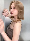 《SOYON》ストレートしつかんの切りっぱなしボブ