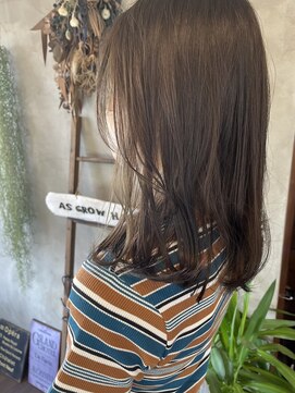 アズグロウ エクラ(AS GROW 'eclat) イヤリングカラーで柔らかさと上品さを☆20代/30代/40代