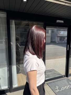 ループ バイ エスポワール(LoooP by Espoir) レッドカラー