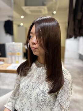 ソイクフ 四条大宮店(SOY-KUFU) 20代30代40代◎似合わせカット顔まわりレイヤーミニウルフ