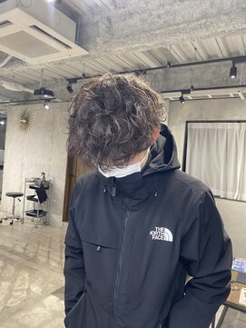 フラネ(Flaner) ツイストスパイラル　メンズカット　篠原恵里奈