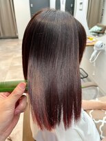 ファクト(FACT SPA) 縮毛矯正だけそ柔らかいボブ