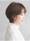 ニュアンスパーマショートスタイル