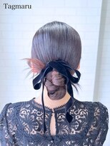 タグマル&nbsp;結婚式ヘアセット☆つやっとカチモリ