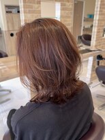 グランデュール 静岡駅前店(GRANDEUR)&nbsp;ミディアムレイヤー/静岡/新静岡/レイヤーカット/ウルフ