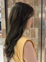 ピークアブー アヴェダ アトレ恵比寿(PEEK-A-BOO AVEDA) オリーブブラウン/ダークブラウン/透明感/赤味なし/艶髪