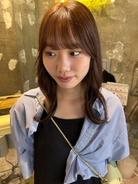 ゼストカロン(ZEST Kalon) 柔らかく透けるコッパーブラウン