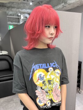 ロテ 名古屋 名駅店(Lote.) ミディアムヘア/デザインカラー/フェイスフレーミング/名古屋