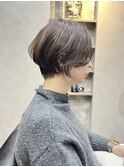脱白髪染めショートヘア☆