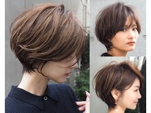 《斎藤順平》『ショートにしたいけど…』気になる頭の形を独自のカットで美シルエットに！