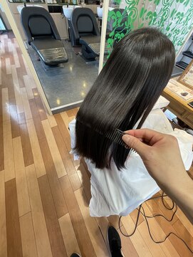 ルッカランス 王子店(Lucca Lance) 2月 学生さんに大人気! 縮毛矯正で朝のスタイリングが楽に!