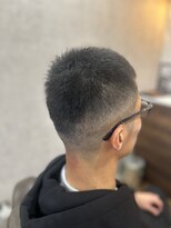 アンカー(ANCHOR)&nbsp;MEN’S HAIR/サーフカール/刈り上げセンターパート/印西市
