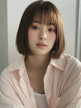 ワゴンバイアフロート(Wagon by afloat) ショートボブ髪型20代30代40代50代前髪あり前髪なし面長丸顔池袋