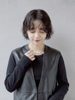 オレロ 国立(olelo) ナチュラルショート/ミルクブラウンダークパープル/ダウンバング
