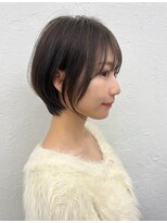 サラジュ 西宮北口店(SARAJU) グレージュすっきりショートボブ