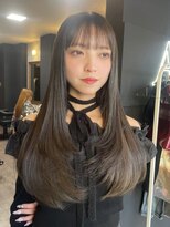 グラスヘア 石垣店(Grass Hair)&nbsp;グレージュ×レイヤーカット
