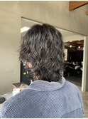 メンズミディアムパーマ