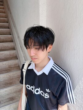 ロマンヤカタ ファース(ROMAN YAKATA fars) BTSテテ風無造作ラウンドマッシュ　上窪6/16