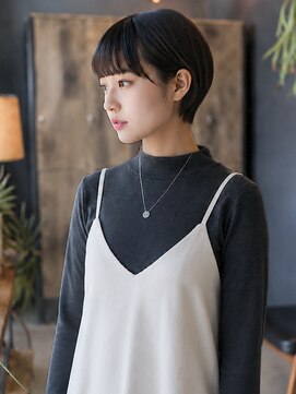 ヘアーループセラデザインワークス(Hair ruup Sela design works) 丸みショート×小顔ショート