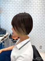 パラッチ 西宮店(Palacchi) 暗髪×インナーカラーの艶ショートボブ