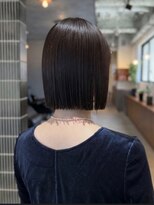 ディーン モネ(DEAN monet)&nbsp;久屋大通｜切りっぱなしボブ｜顔周りカット