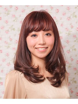 アンヘアナチュラル やわらかカールロング
