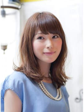 メイクス 表参道(MAKE'S omotesando) やわらかい表情が印象的なナチュラルミディ