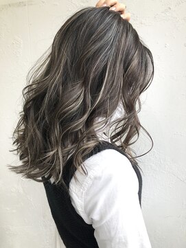 ルモア(RUMOR) Rumor×【３Dハイライトカラー】ホワイトアッシュベージュ