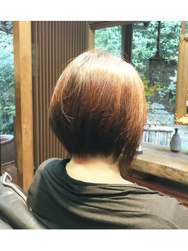 美容サニー 前下がりボブ