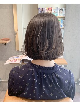 ダヴィン 中目黒(DaVin) 【DaVin中目黒】before→after 内巻きボブ アッシュブラウン