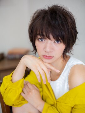 アカサ(A.casa) 毛先ハネショート/20代/30代/40代/50代/西阿知/イオン倉敷