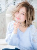 ■ホワイトアッシ抜け感ランダムパーマ103-5★越谷10代20代30代