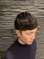 プレミアムバーバー 目黒店(PREMIUM BARBER produce by HIRO GINZA) ショートマッシュ