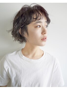 コス(kos) 【nanuk*UEKI】世界が明るくなる前髪*ショートパーマ