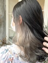 アンククラシックヘアー(ank classic hair) 韓国風インナーカラーグレージュ【ankclassic 黒川】