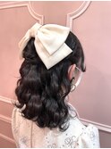 まおりんのプリンセスハーフアップ 新宿歌舞伎町