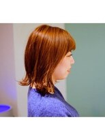 フルール(fleur)&nbsp;オレンジブラウン×ミディアム