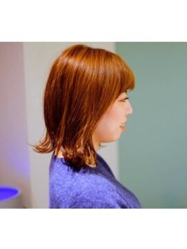 フルール(fleur) オレンジブラウン×ミディアム