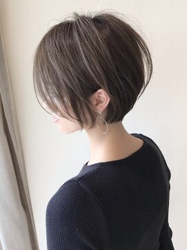 バンプ ギンザ(BUMP GINZA) 《30代40代》白髪ぼかしハイライト×前下がりボブ【イケダ】