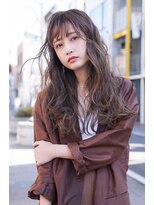 オースティン 流山おおたかの森(AUSTIN) 大人かわいい前髪セシルカットココアブラウンフリンジウェーブ