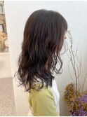 ミディアムデジタルパーマ_似合わせカット